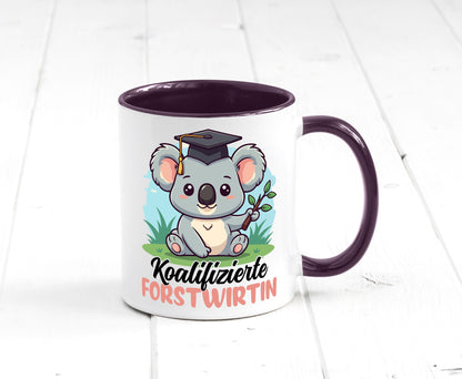 Koalifizierte Forstwirtin | Forst Wirtin lustig Humor Geschenkidee Geschenk