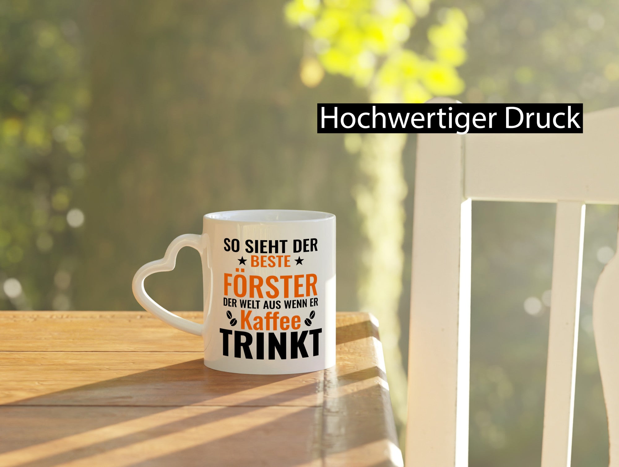 Kaffee trinkt: Förster | Forst Arbeit Humor Kollegen Büro Geschenkidee Tasse