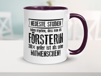 Neuste Studien: Försterin | Forst Arbeit Geschenkidee Kollegen Büro Humor Tasse