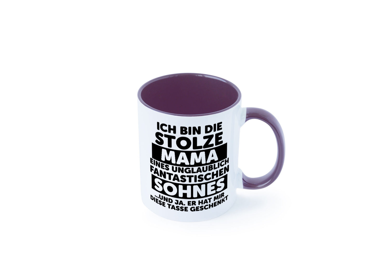 Stolze Mama | Fantastischer Sohn Beste Humor Familie Geschenkidee Tasse