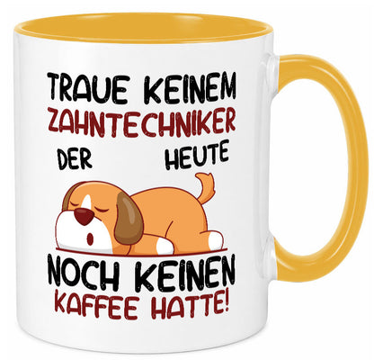 Traue keinem Zahntechniker | Zahnmedizin lustig Humor Geschenkidee Geschenk