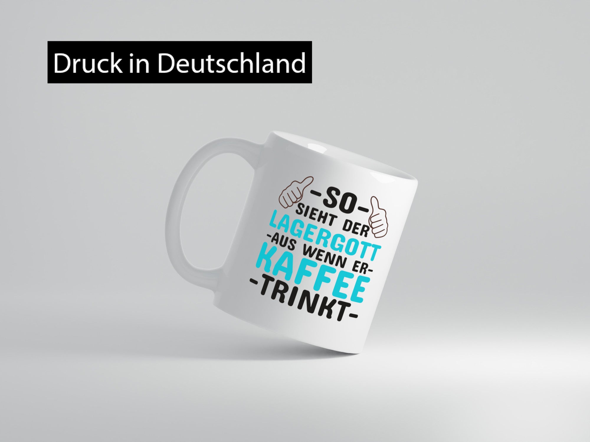 Lagerist | Kaffeetrinker Tasse Lagergott Humor Geschenkidee