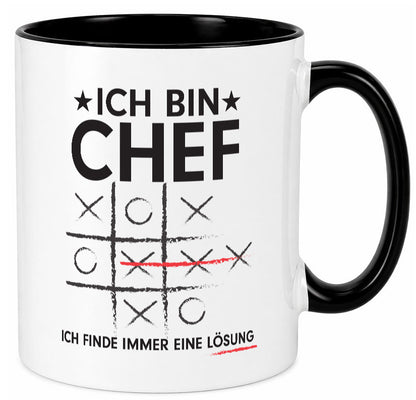 Lösung finden: Chef | Führungskraft Vorgesetzter v2 lustiger Spruch Geschenk