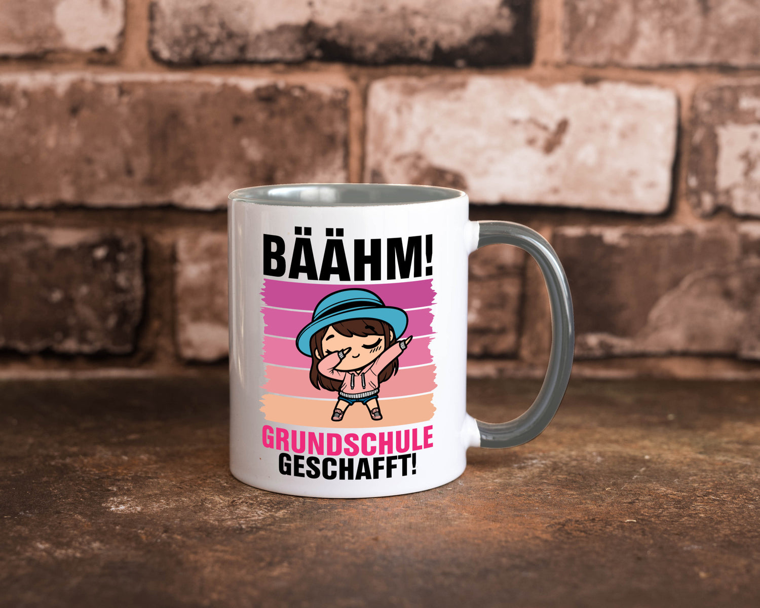 Bäähm | Abschluss Grundschule geschafft Abgänger lustiger Spruch Geschenk Humor