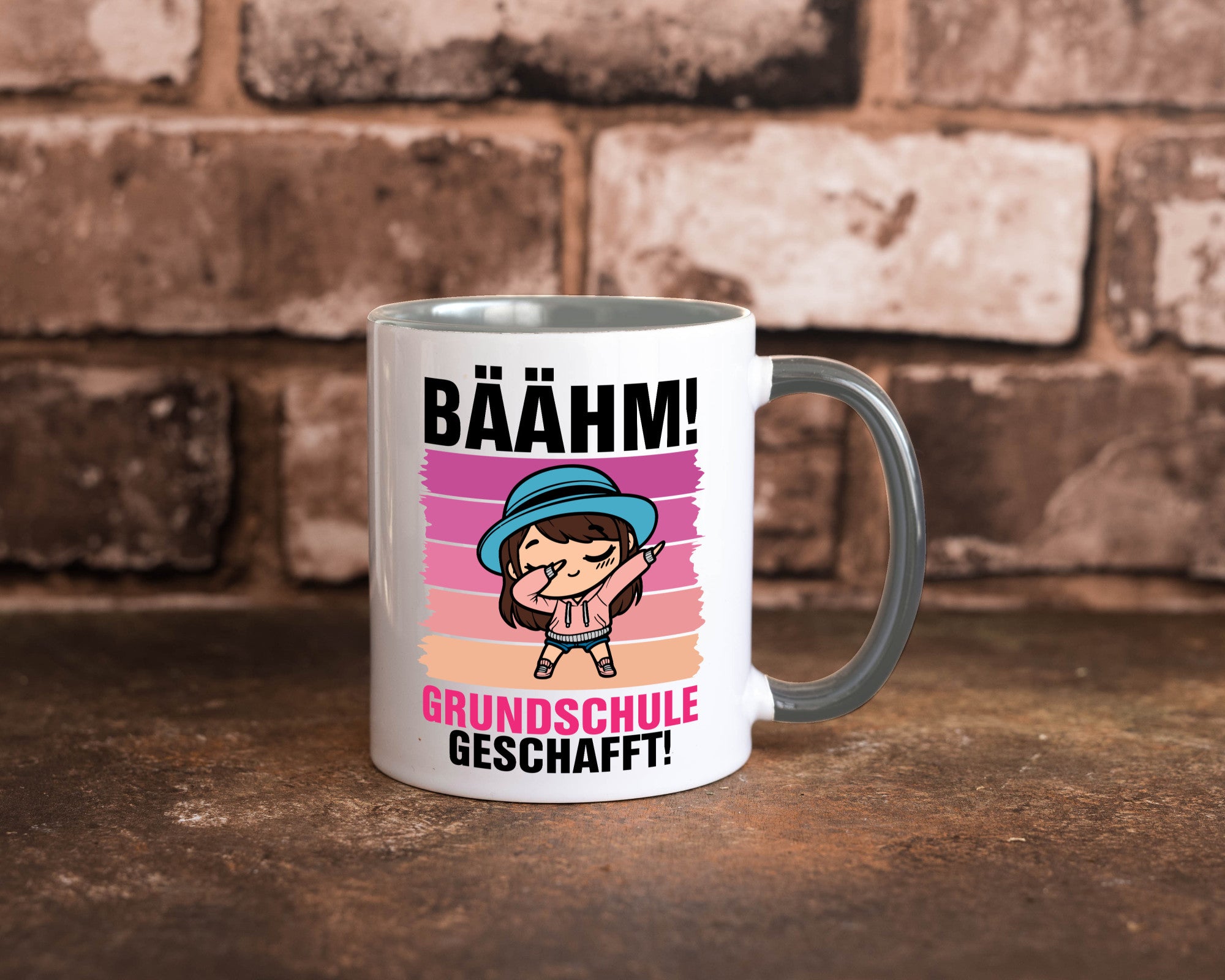 Bäähm | Abschluss Grundschule geschafft Abgänger lustiger Spruch Geschenk Humor