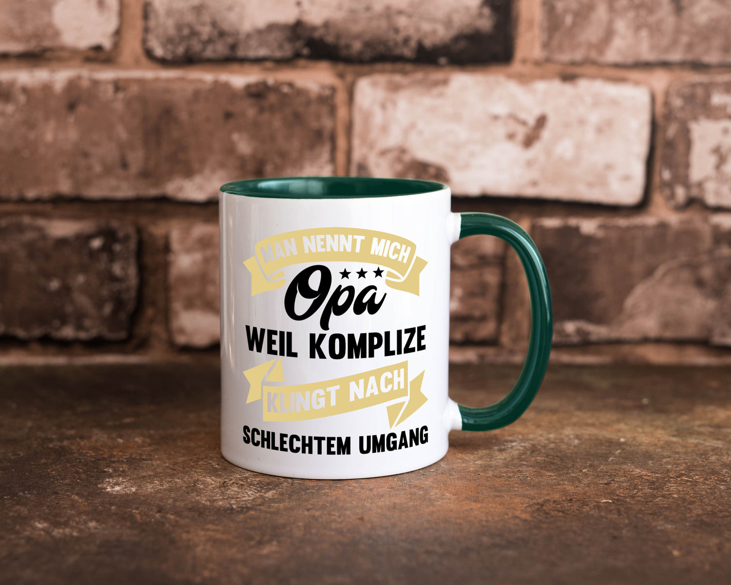 Man nennt mich Opa | Bester der Welt Humor Familie Geschenkidee Tasse