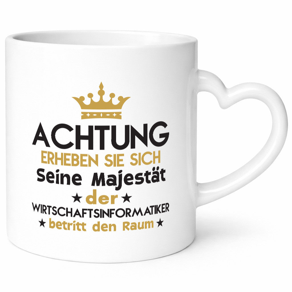 Seine Majestät Wirtschaftsinformatiker | Wirtschaft lustig Humor Geschenkidee