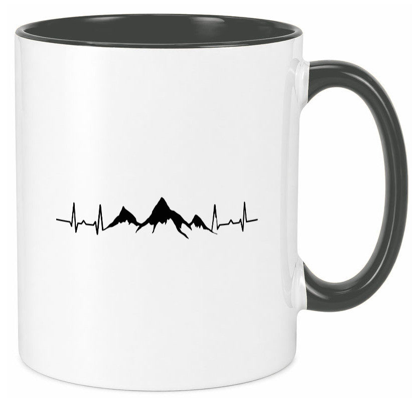 Berge Motiv | Alpen Skifahren Skiurlaub Apres Ski Geschenkidee Humor Tasse