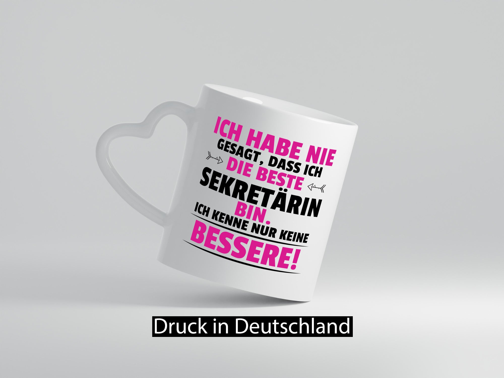 Die Beste Sekretärin | Büro Humor Arbeit Kollegen Geschenkidee Tasse