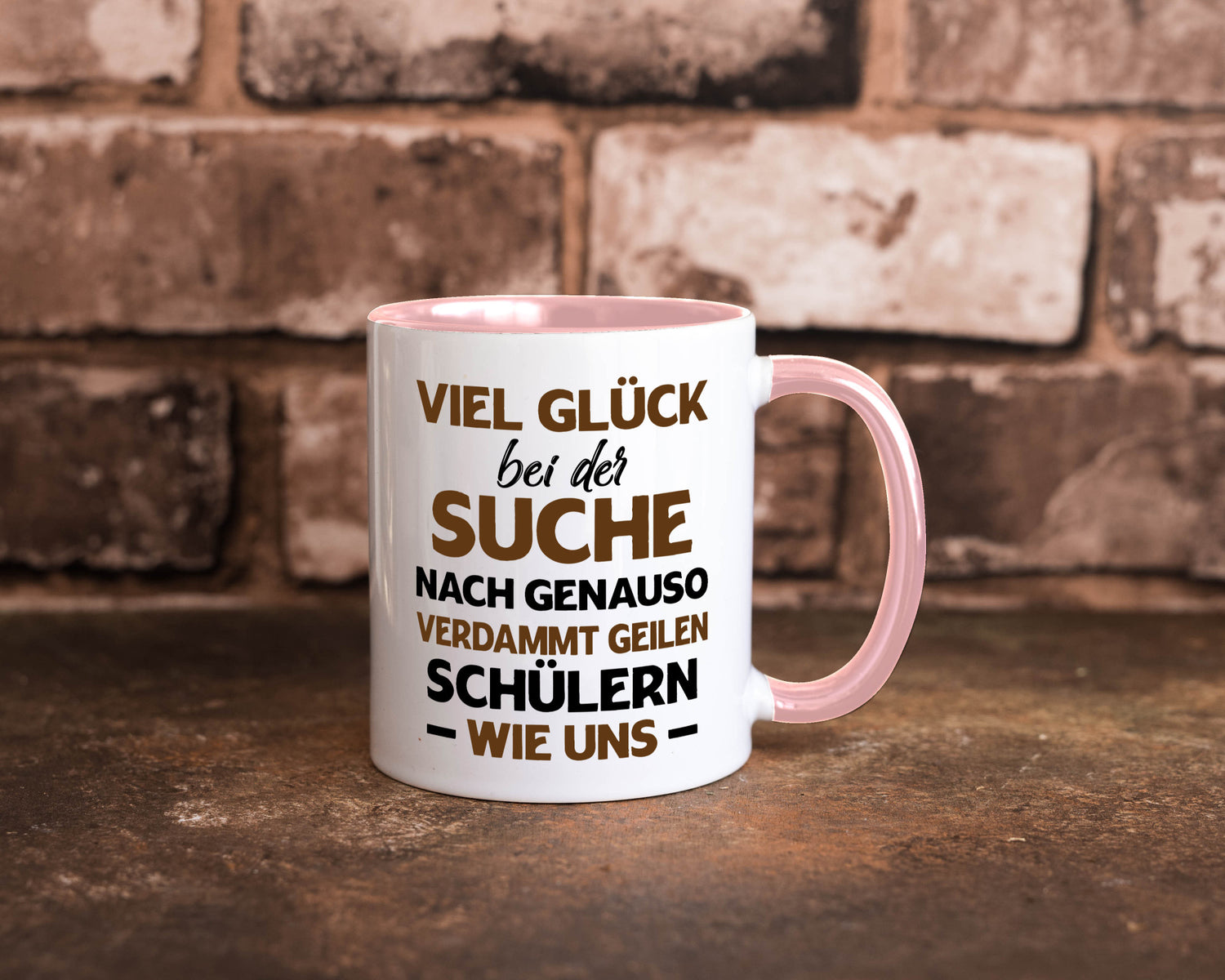 Viel glück | Geile schüler Schule Beste Lehrerin lustig Humor Geschenkidee