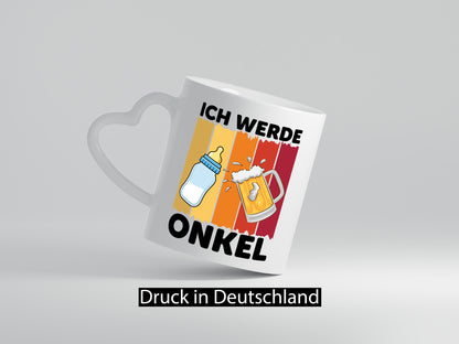 Ich werde Onkel | Patenonkel Schwangerschaft ankündigung v2 lustiger Spruch