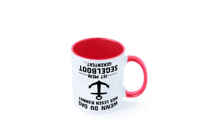 Segler Tasse | Segelboot Humor Kapitän Spruch Witz Geschenkidee