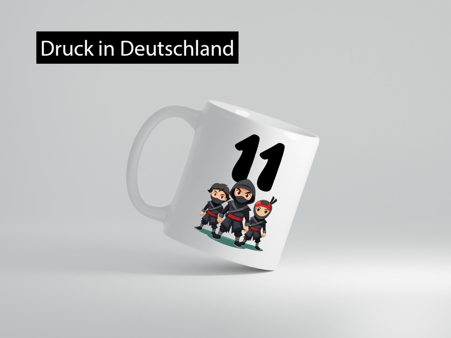 11. Geburtstag | 11 Jahre Ninja Geschenkidee Humor Tasse