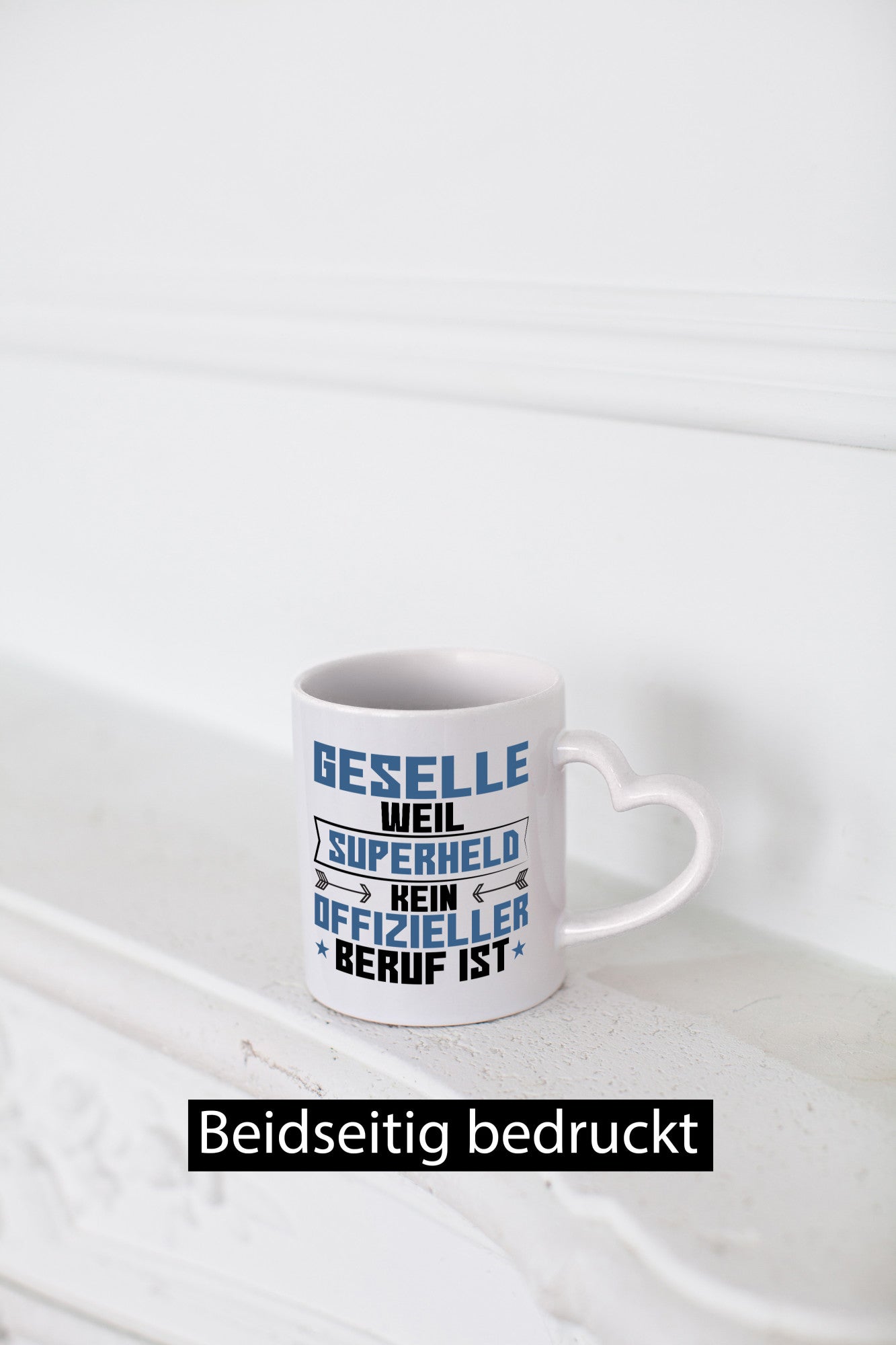 Superheld Geselle | Handwerker Geschenkidee Humor Tasse