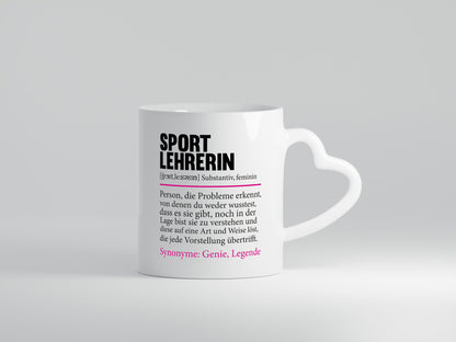 Sportlehrerin | Schule Lehrer Sport Spruch lustiger Geschenk Humor Geschenkidee