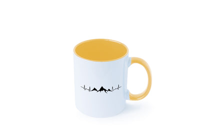 Berge Motiv | Alpen Skifahren Skiurlaub Apres Ski Geschenkidee Humor Tasse