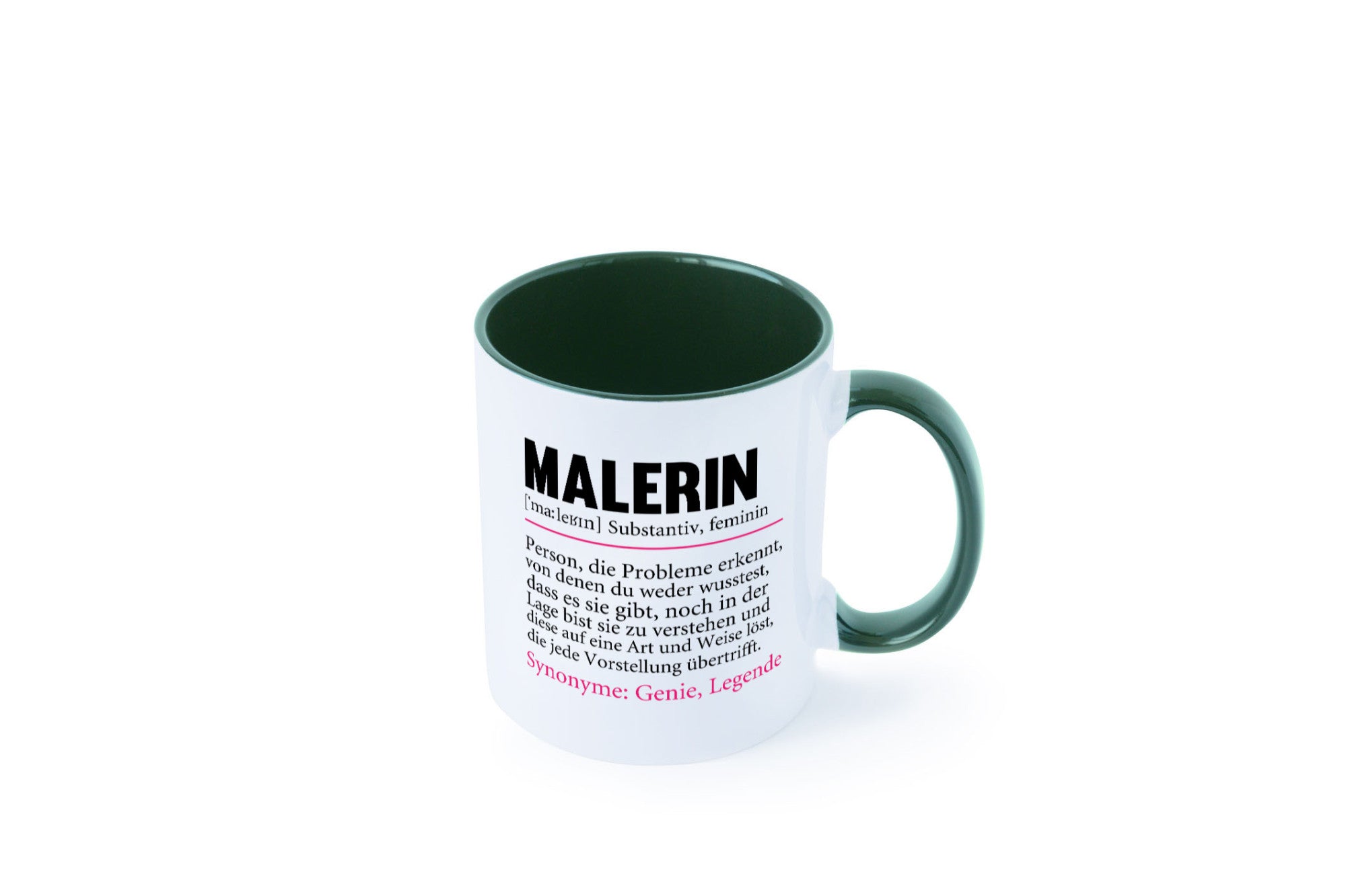 Malerin | Spruch Beruf lustig Malerinnen Humor Arbeit Kollegen Büro