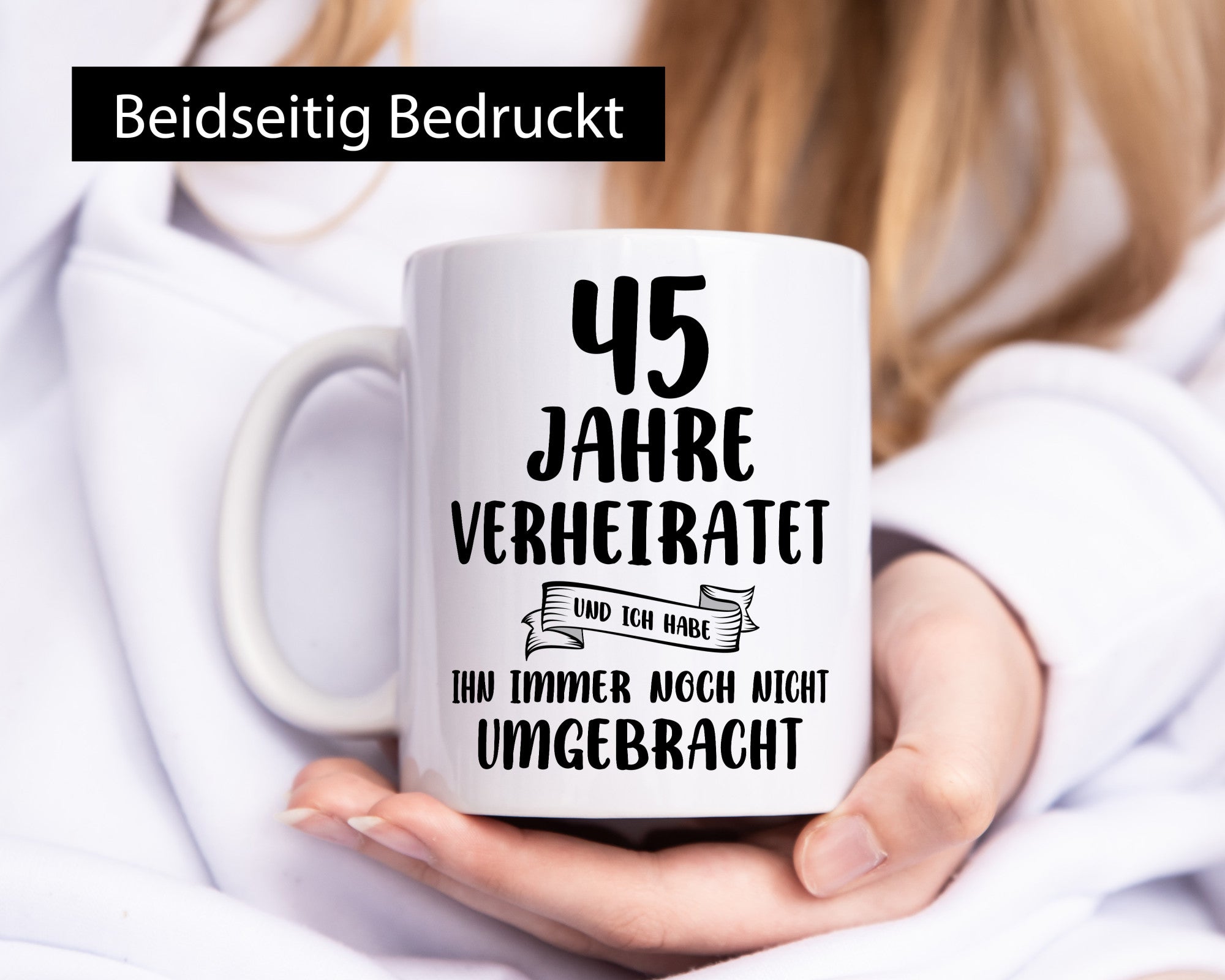 45 Jahre Verheiratet, immer noch am Leben! Geschenk Humor Geschenkidee lustiger