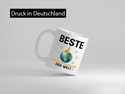 Welt Beste Physiotherapeutin Geschenkidee Humor Tasse