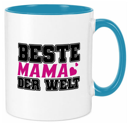 Beste Mama Geschenk Familie Geschenkidee lustiger Spruch Tasse
