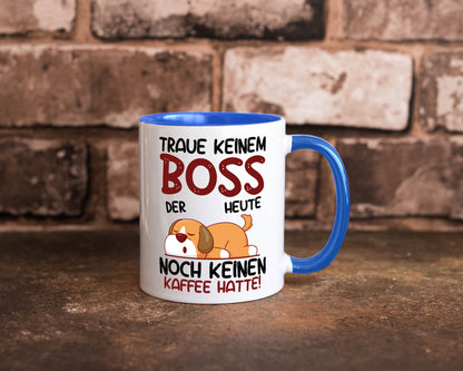 Traue keinem Boss | Führungskraft Vorgesetzter Geschenkidee Humor Tasse