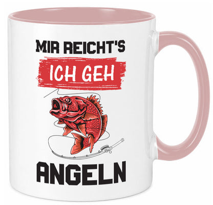 Ich geh angeln | Angler Tasse Fisch Fischer Humor lustig Geschenkidee Geschenk