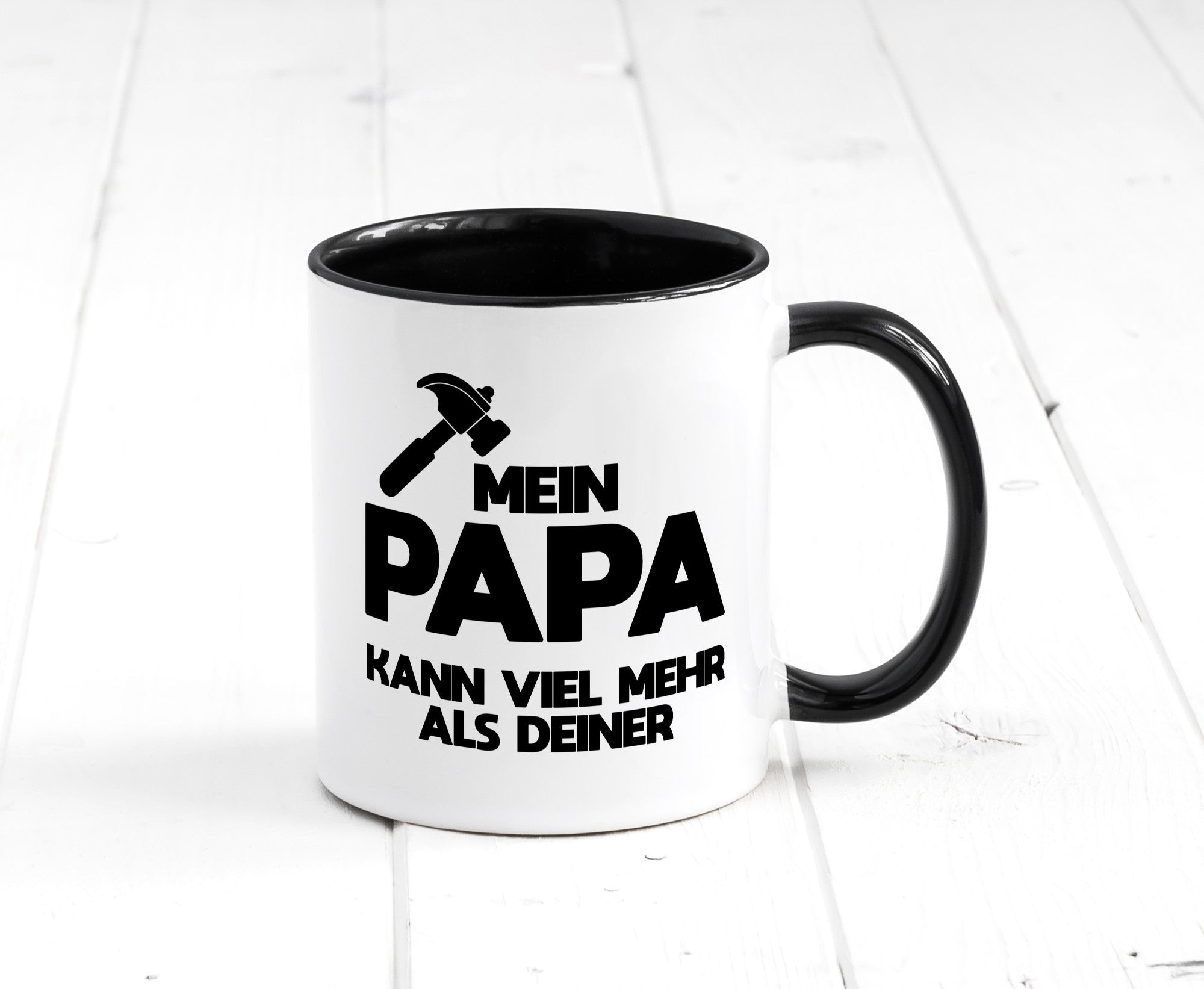 Mein papa kann viel mehr als deiner | Bester lustiger Spruch Geschenk Humor