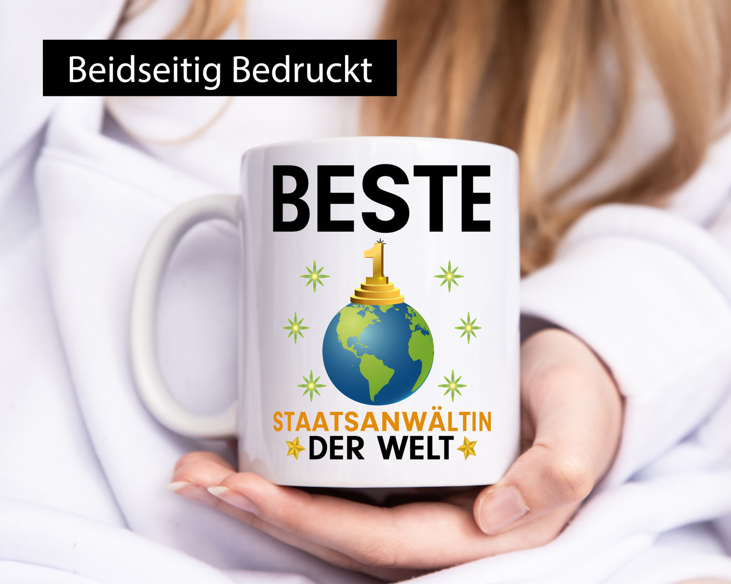 Welt Beste Staatsanwältin | Anwältin Geschenkidee Humor Tasse