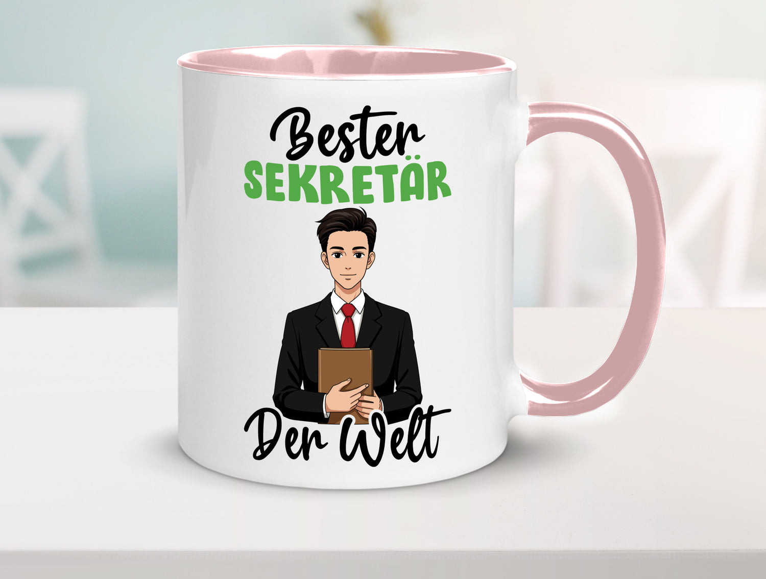 Bester Sekretär | Büro v2 lustiger Spruch Geschenk Arbeit Kollegen Tasse