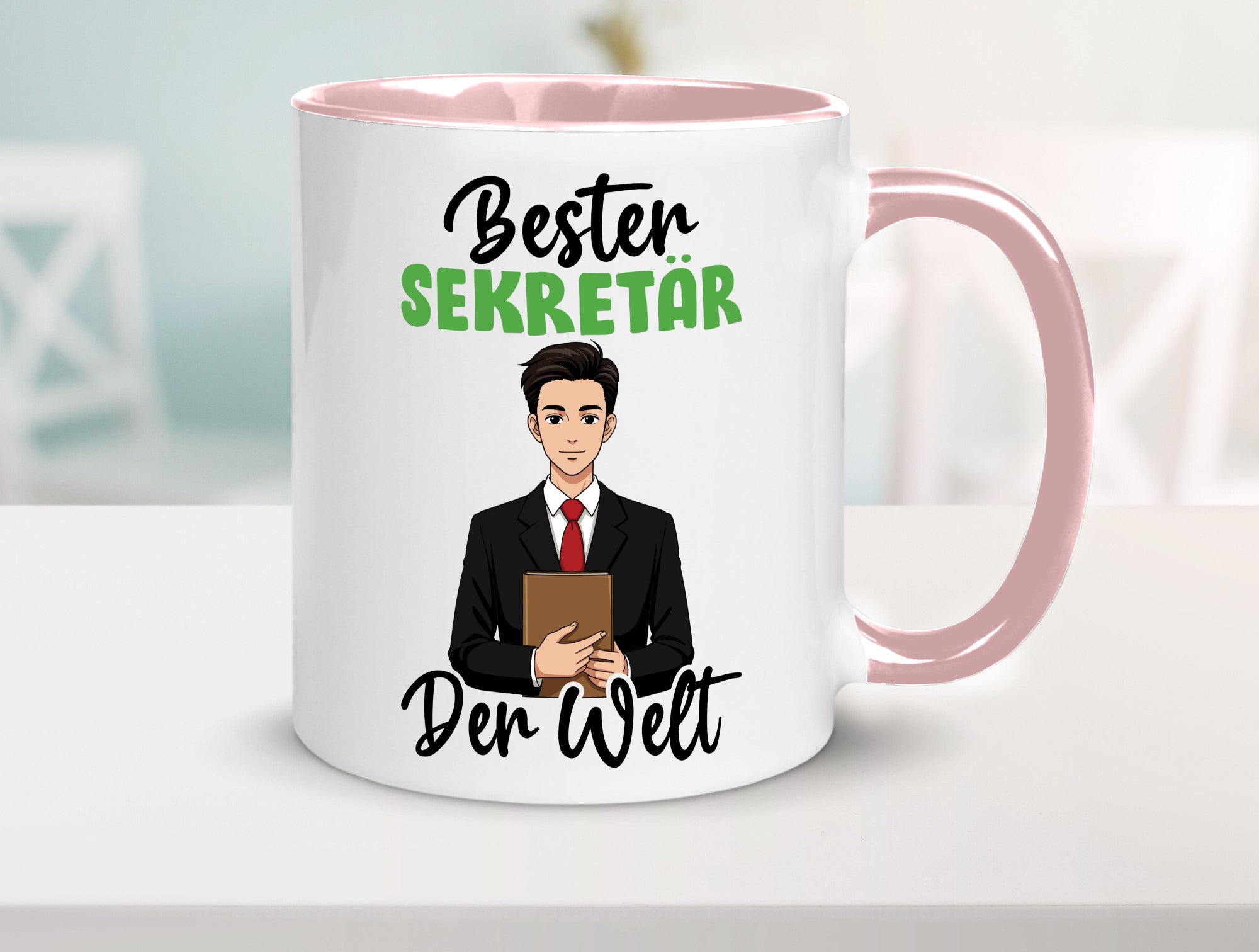 Bester Sekretär | Büro v2 lustiger Spruch Geschenk Arbeit Kollegen Tasse