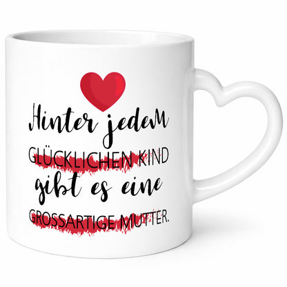 Glückliches Kind | Großartige Mutter Mutterliebe lustig Familie Geschenkidee