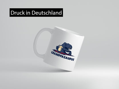 Grandpasaurus | Dinosaurier Bierkrug lustig Humor Geschenkidee Geschenk Tasse
