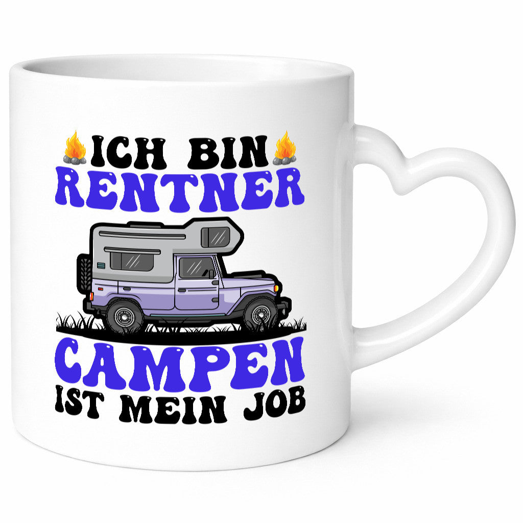 Ich bin Rentnerin Campen ist mein Job | Rentner Humor Ruhestand Jubiläum
