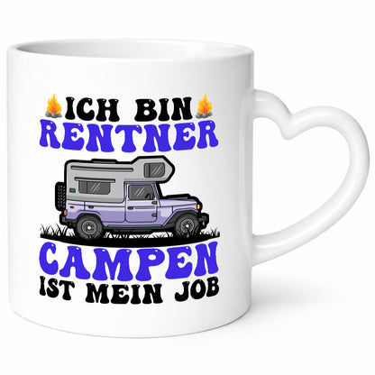 Ich bin Rentnerin Campen ist mein Job | Rentner Humor Ruhestand Jubiläum
