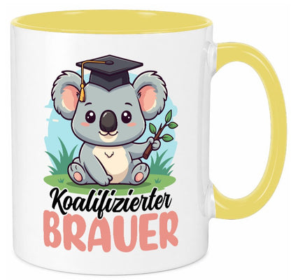Koalifizierter Brauer | Bier Brauerei lustig Humor Geschenkidee Geschenk Tasse