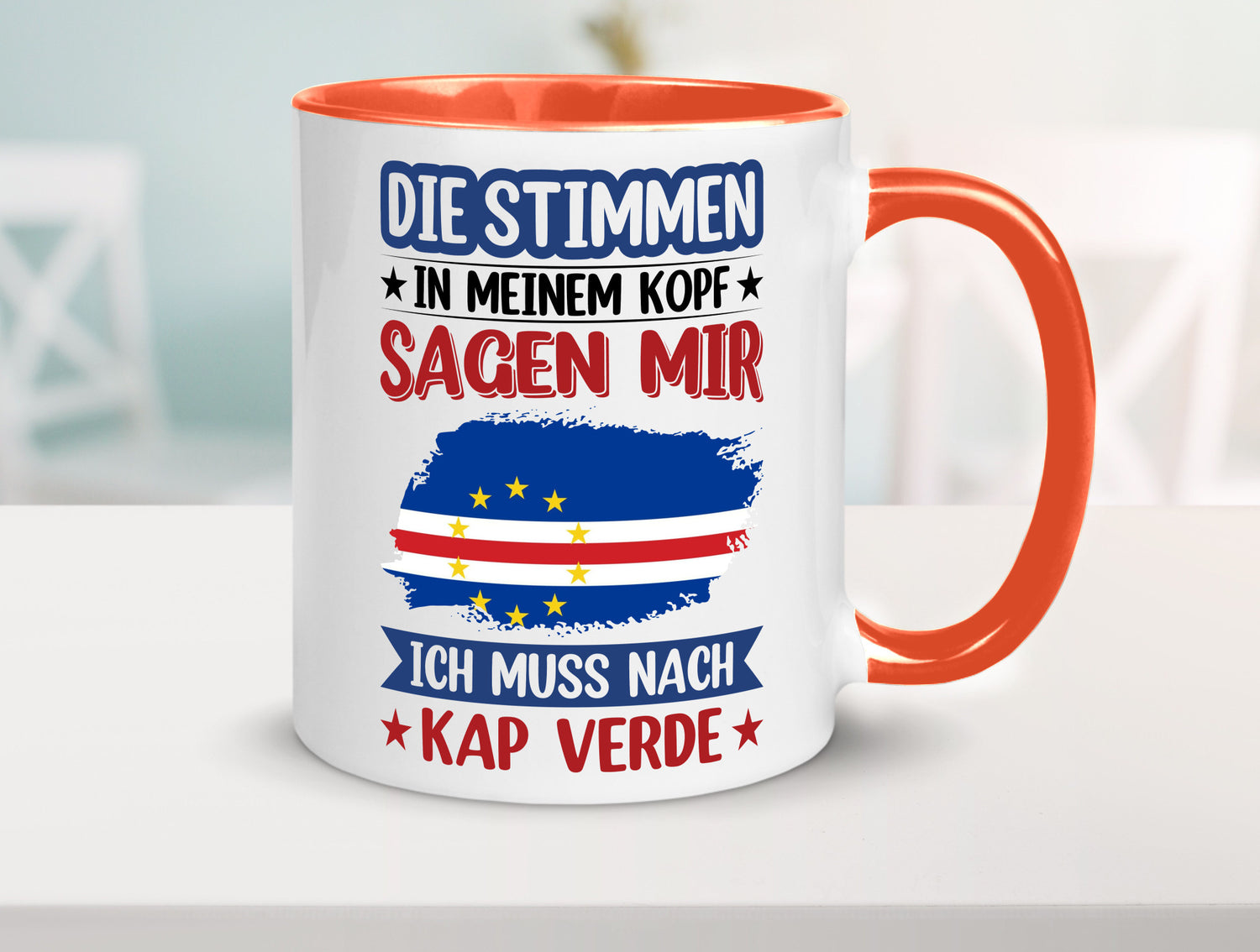 Kap Verde | Urlaub Stimmen in meinem Kopf Traumland lustig Humor Geschenkidee