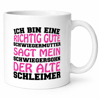 Gute Schwiegermutter lustig Familie Geschenkidee Geschenk Tasse
