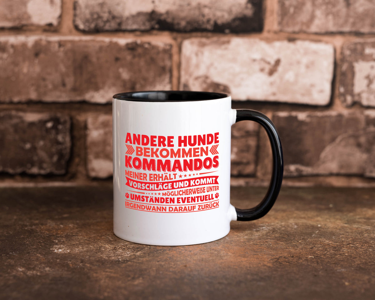 Hunde Training | Hundebesitzer Tasse Hundekommando vl5 lustig Tierliebhaber