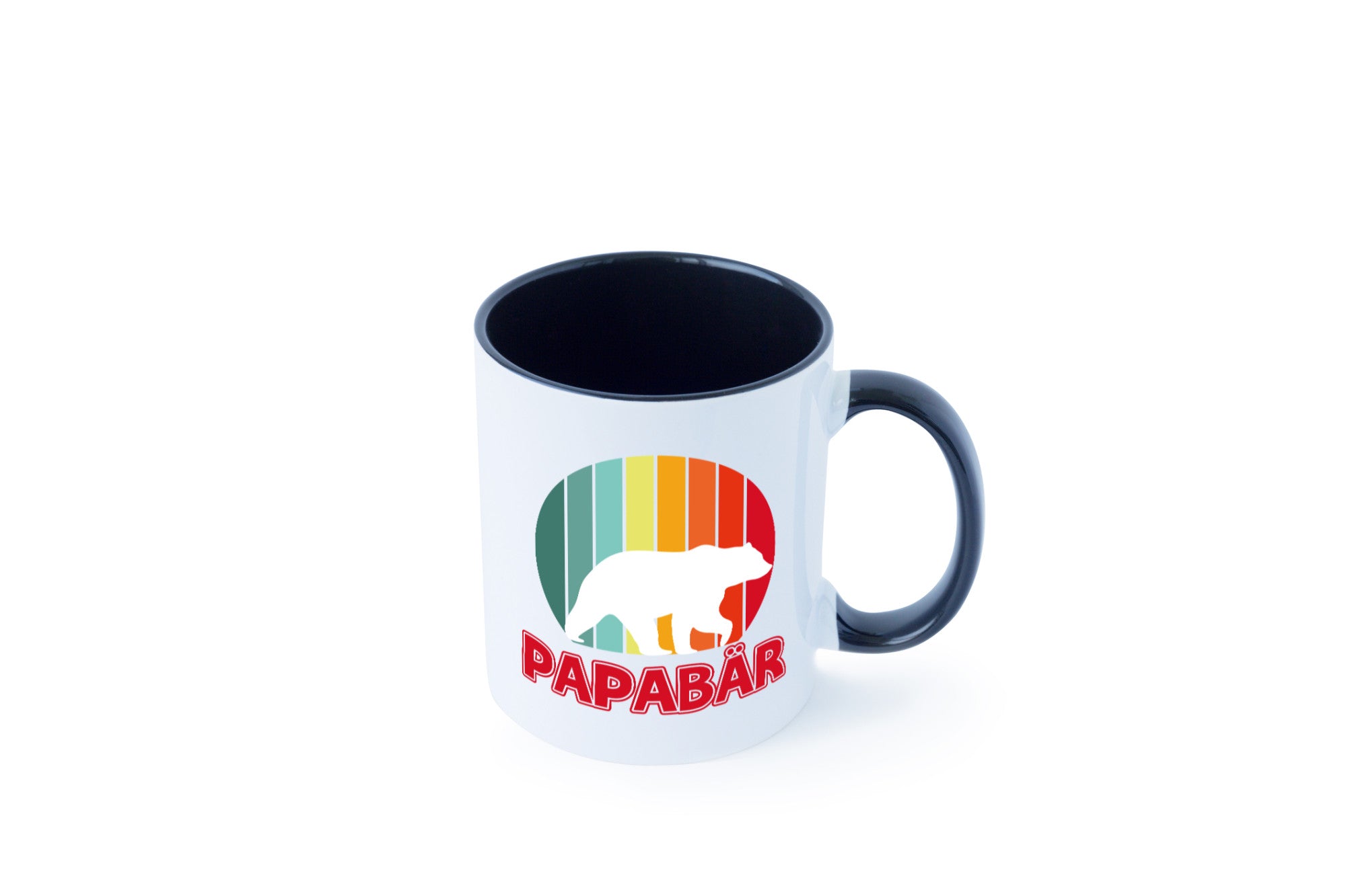Papabär | Papa Tasse Vater Vatertag Bär lustiger Spruch Geschenk Familie