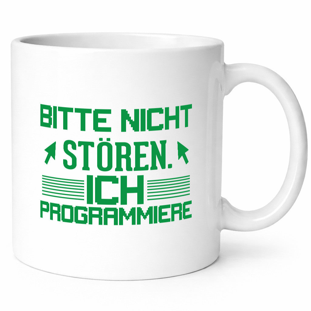 Bitte nicht stören, programmiere | IT Coding Software lustiger Spruch Geschenk
