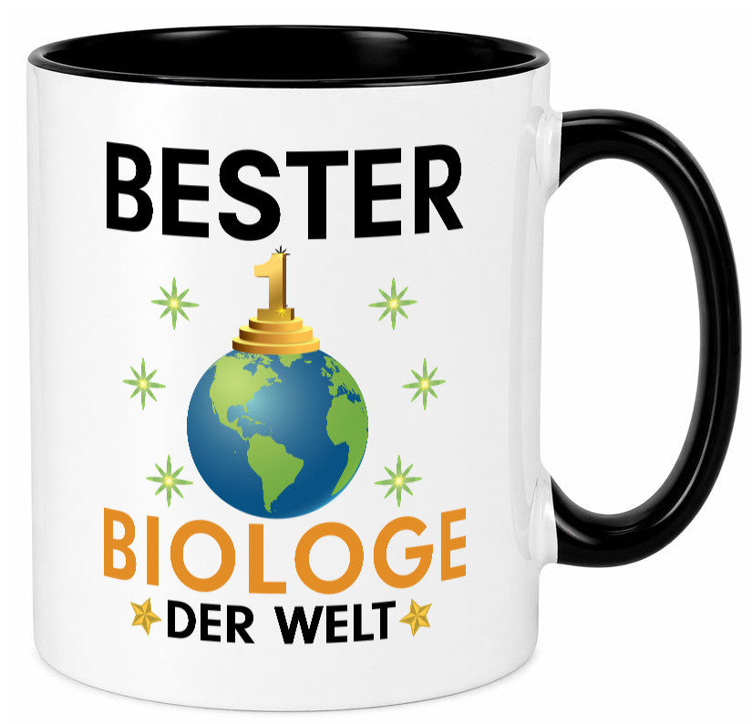 Welt Bester Biologe | Biologie Naturforscher Geschenkidee Humor Tasse
