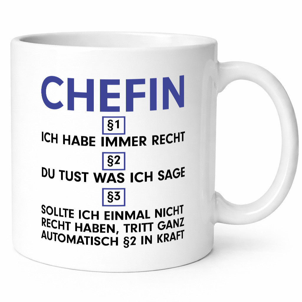 Ich habe immer Recht Chefin | Führungskraft Vorgesetzte v2 Geschenk Arbeit