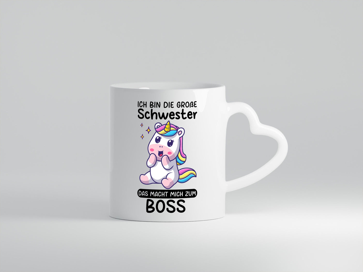 Big sister makes me the boss | Unicorn siblings funny saying