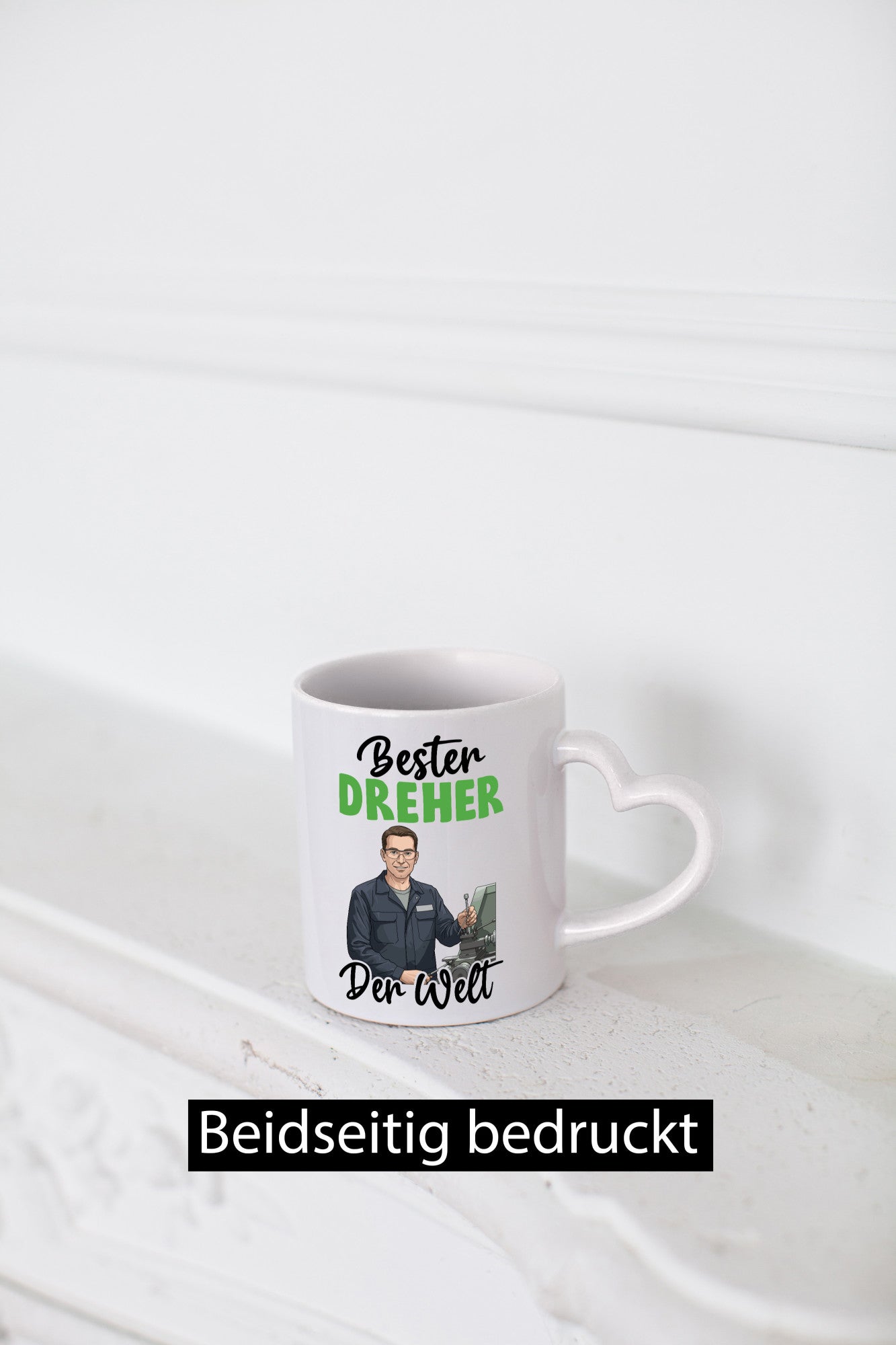 Bester Dreher | Fräser v2 lustig Humor Geschenkidee Geschenk Tasse