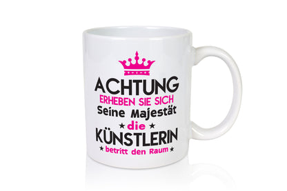 Seine Majestät Künstlerin | lustig Kunst lustiger Spruch Geschenk Humor