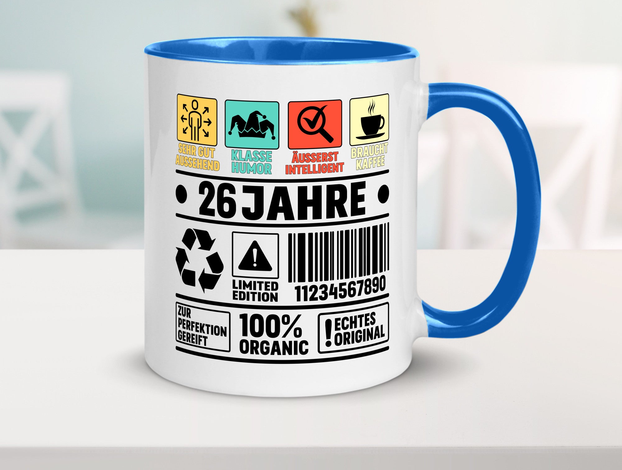 26. Geburtstag | 26 Jahre Humor Limited Edition Geschenk Geschenkidee lustiger