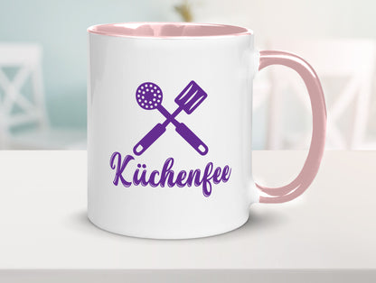Küchenfee | Mama kocht am besten Muttertag Geschenkidee Familie Humor Tasse