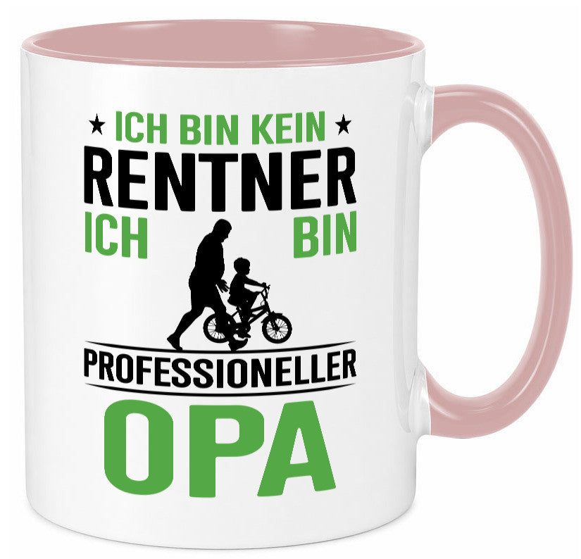 Ich bin kein renter Profesioneller Opa | Großvater Humor Familie Geschenkidee