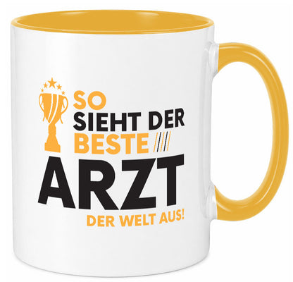 Der Weltbeste Arzt | Medizin Doktor Facharzt lustiger Spruch Geschenk Humor Tasse
