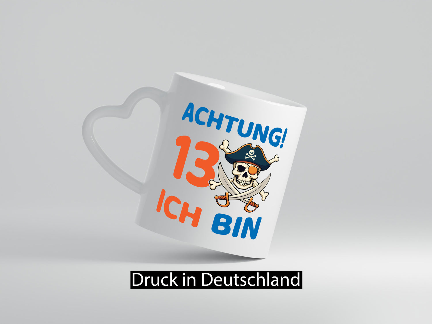 13. Geburtstag | 13 Jahre Pirat Humor Geschenkidee Tasse